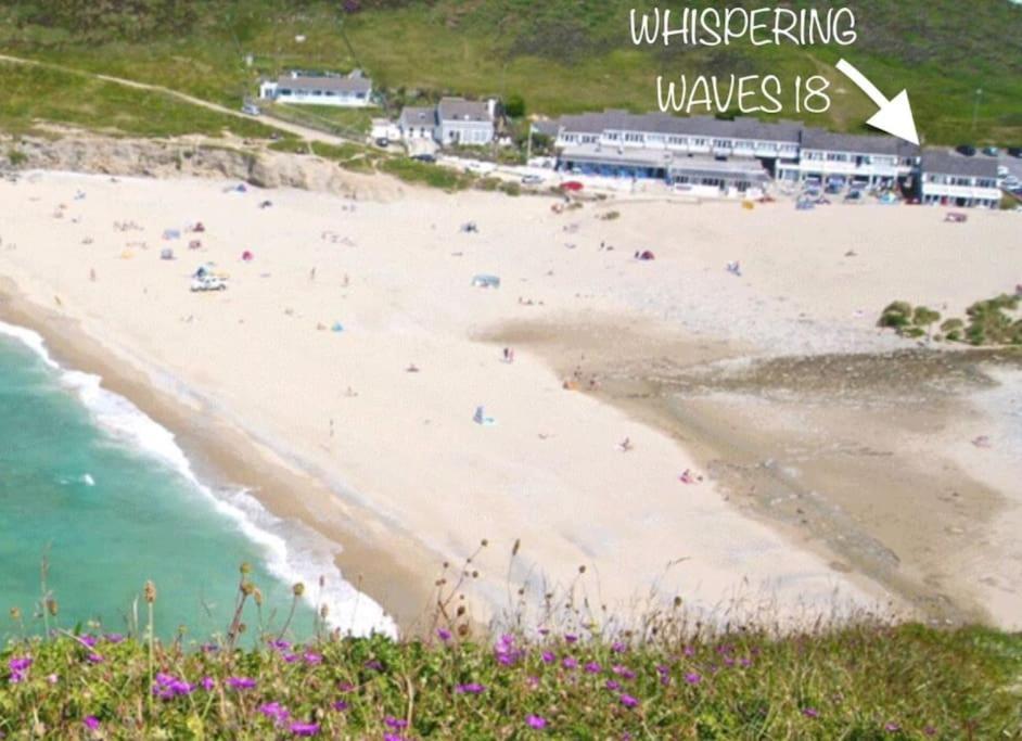 Whispering Waves In Porthtowan @ Cornwall Coastal Holidays Apartment Exterior photo