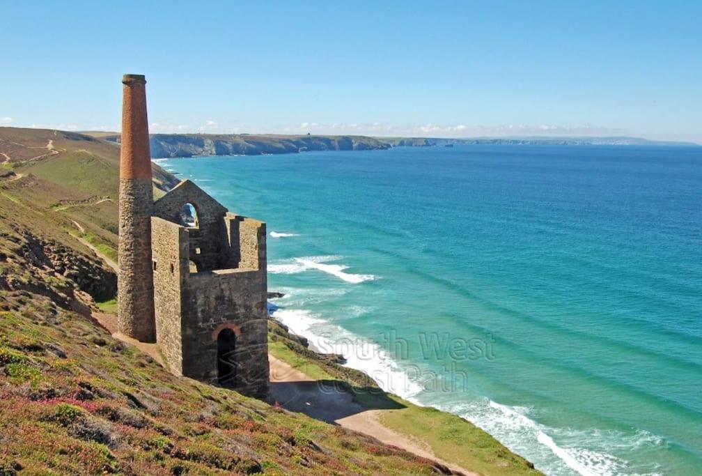 Whispering Waves In Porthtowan @ Cornwall Coastal Holidays Apartment Exterior photo